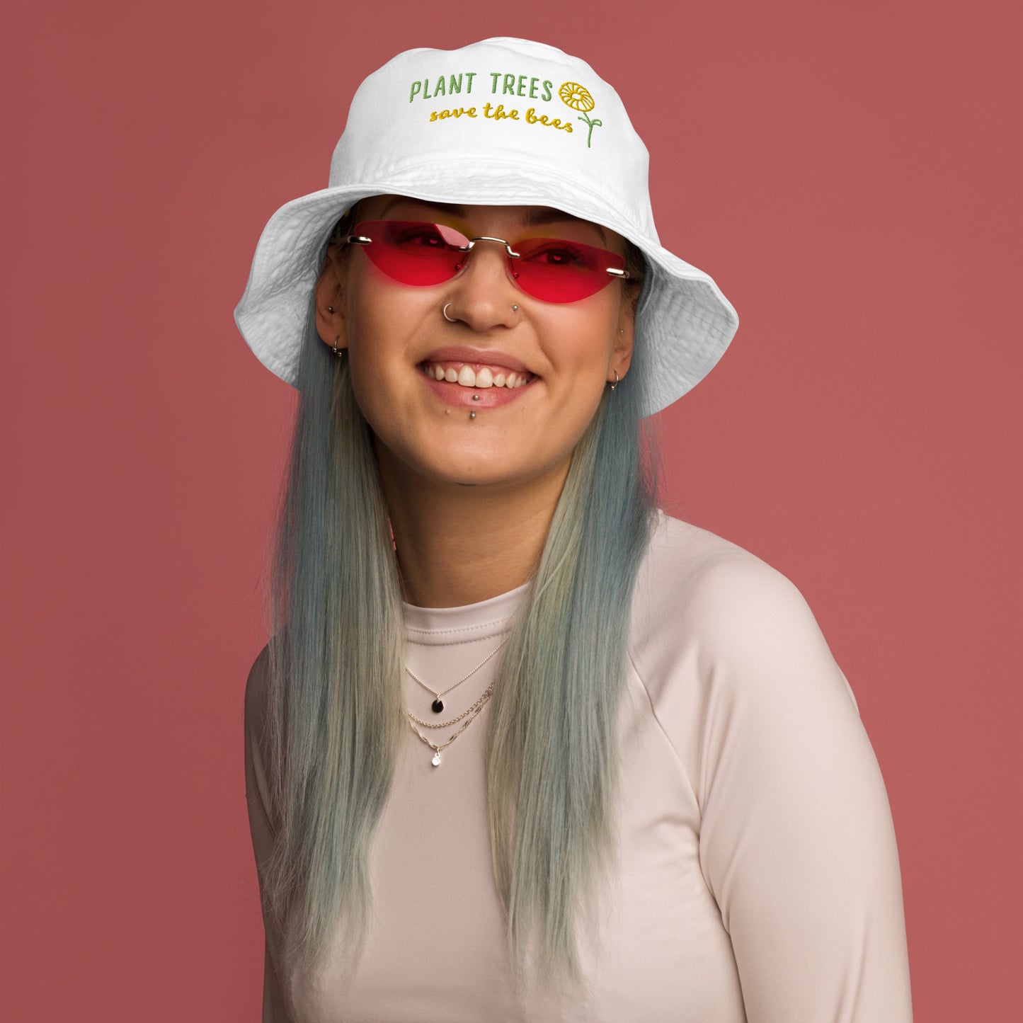 Organic Save bees bucket hat