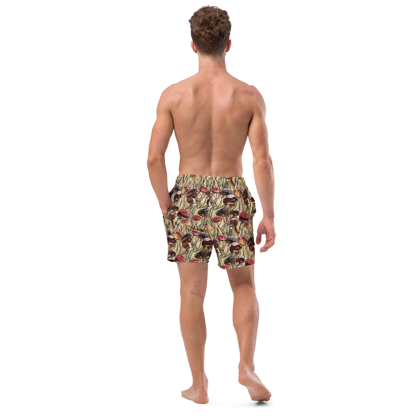 Mushroom Men's swim trunks