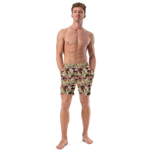 Mushroom Men's swim trunks