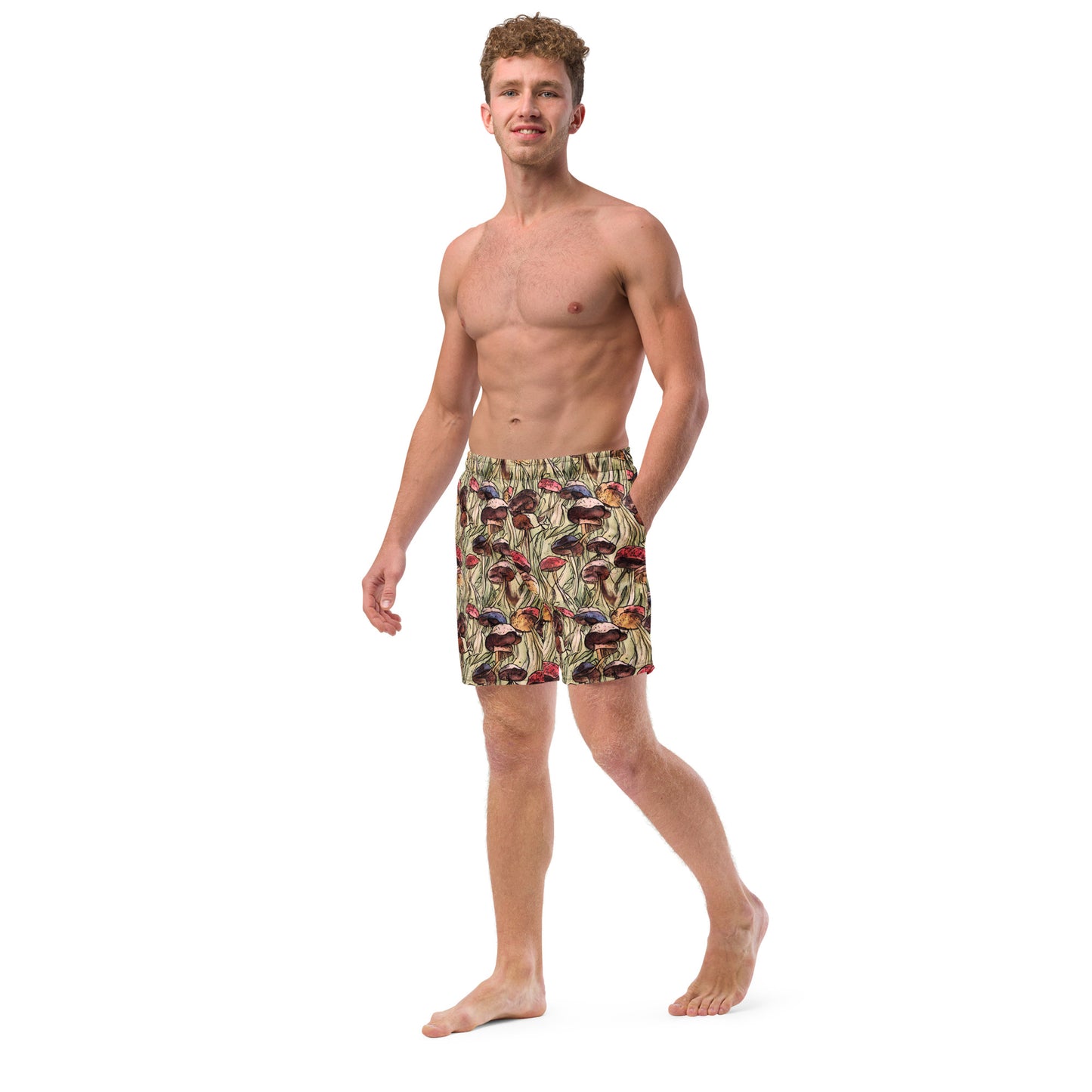 Mushroom Men's swim trunks