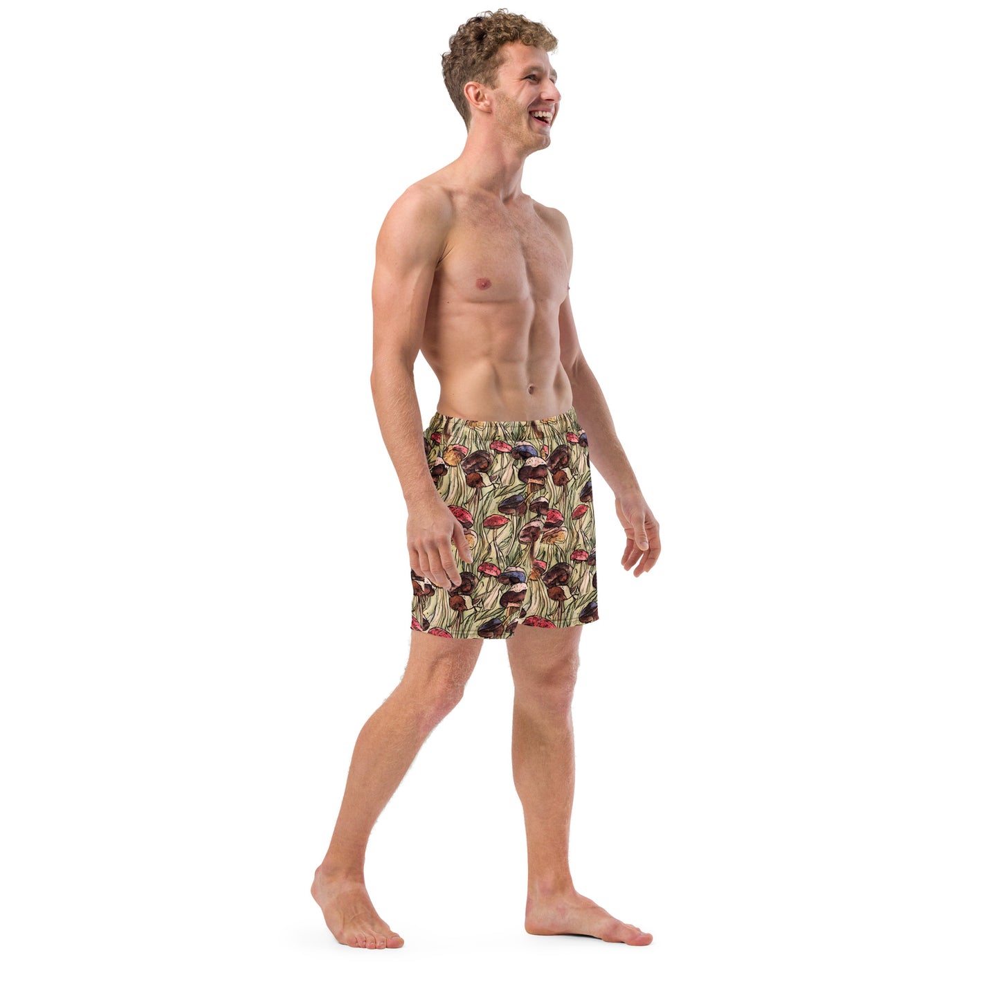 Mushroom Men's swim trunks