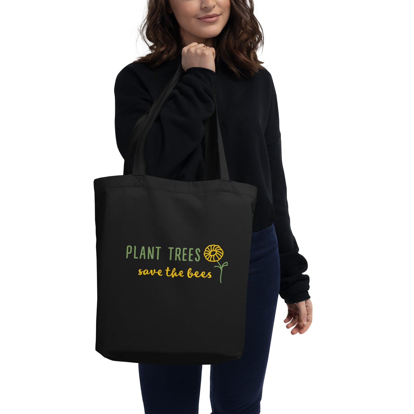 Eco Save bees Tote Bag