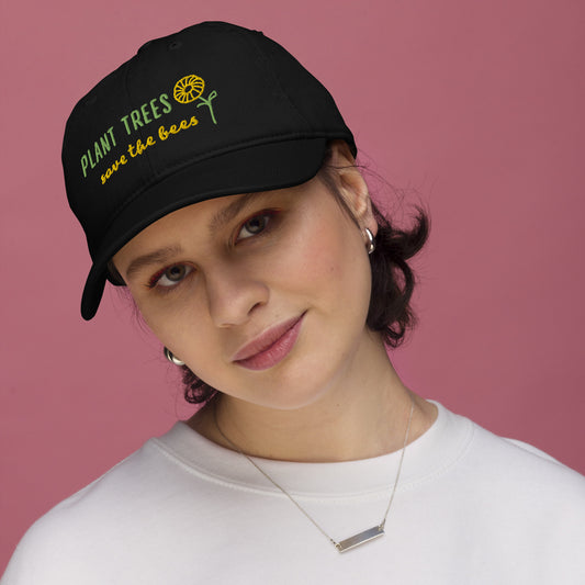 Organic Save bees dad hat