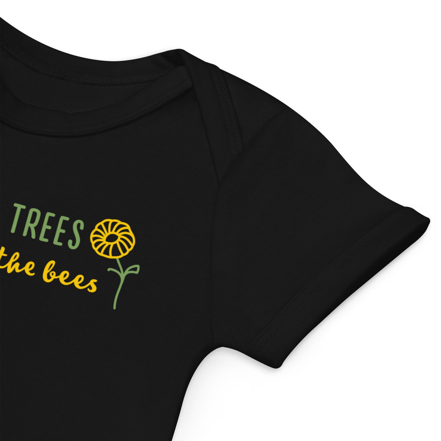 Organic cotton Save bees baby bodysuit