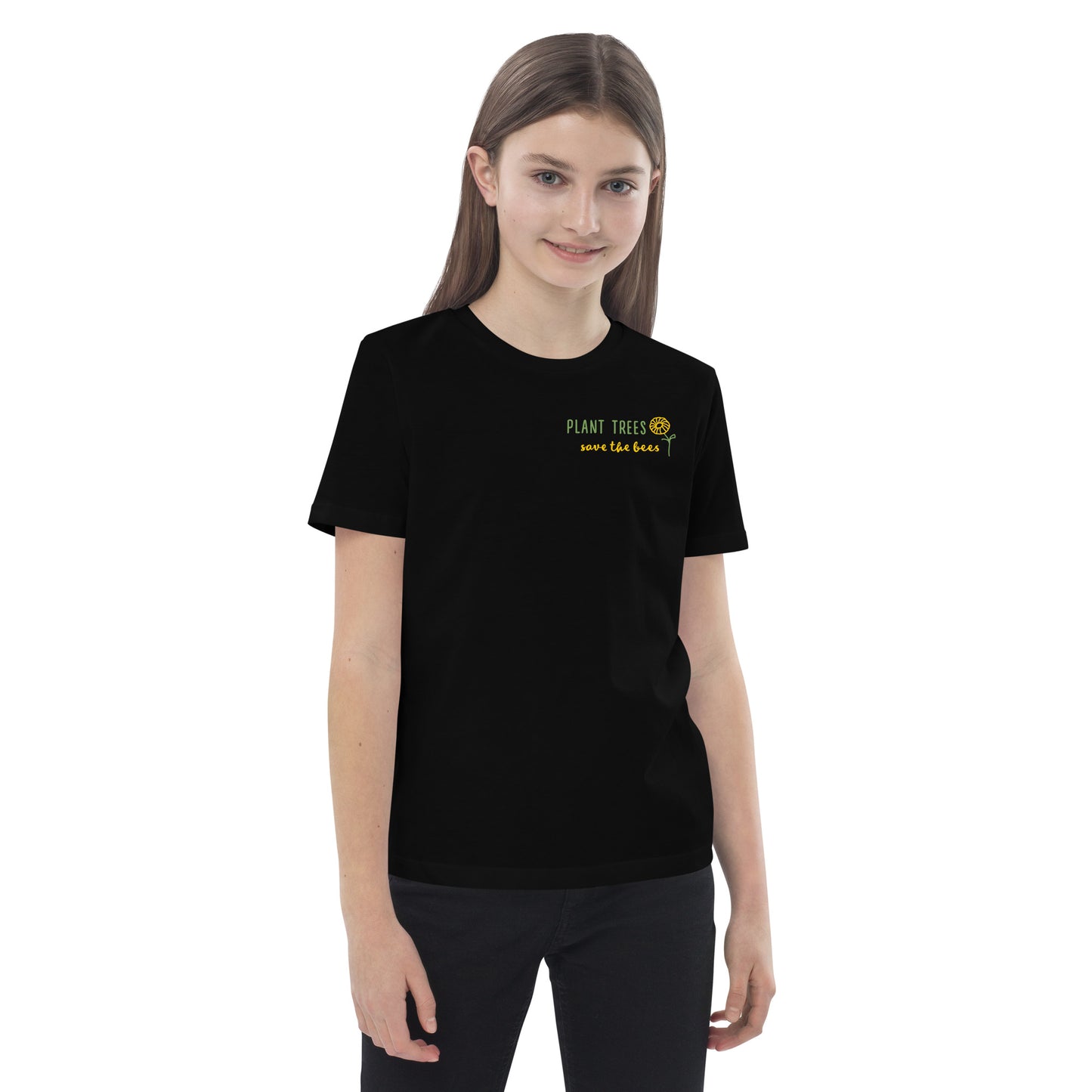 Organic cotton Save bees kids t-shirt