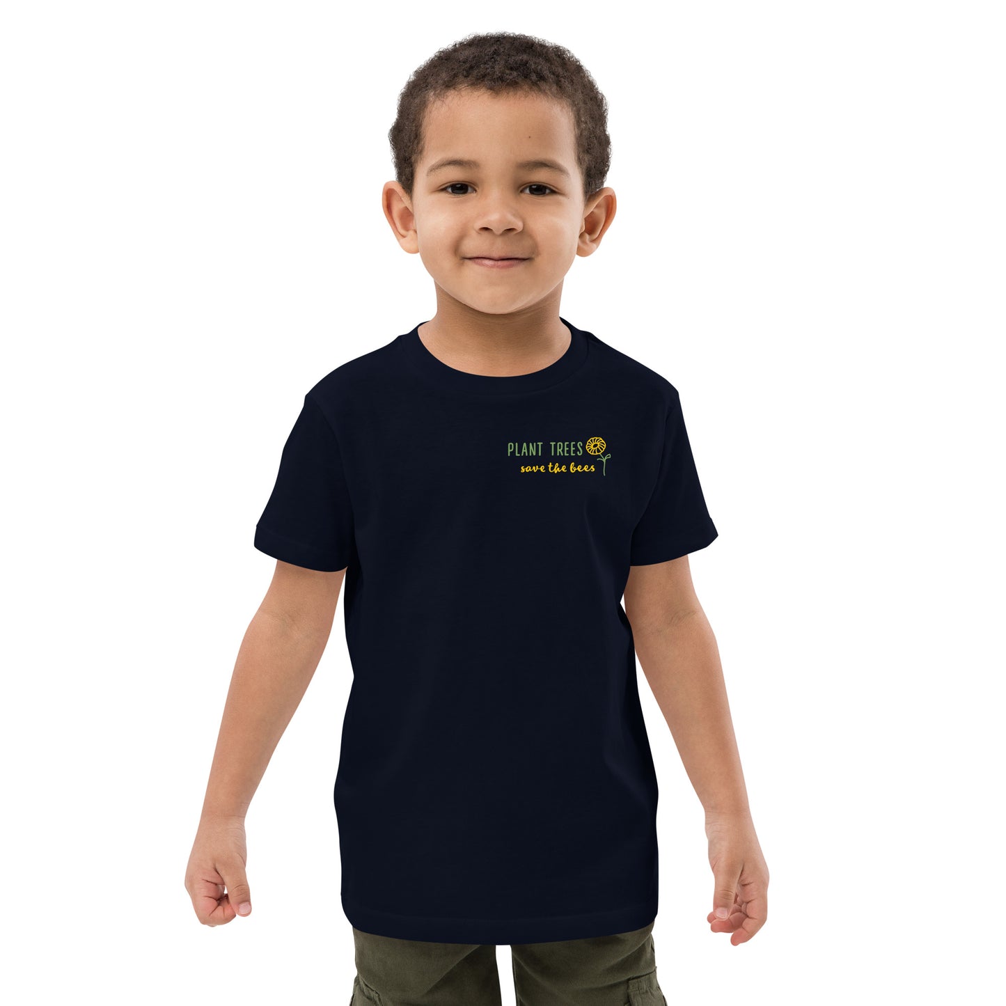 Organic cotton Save bees kids t-shirt