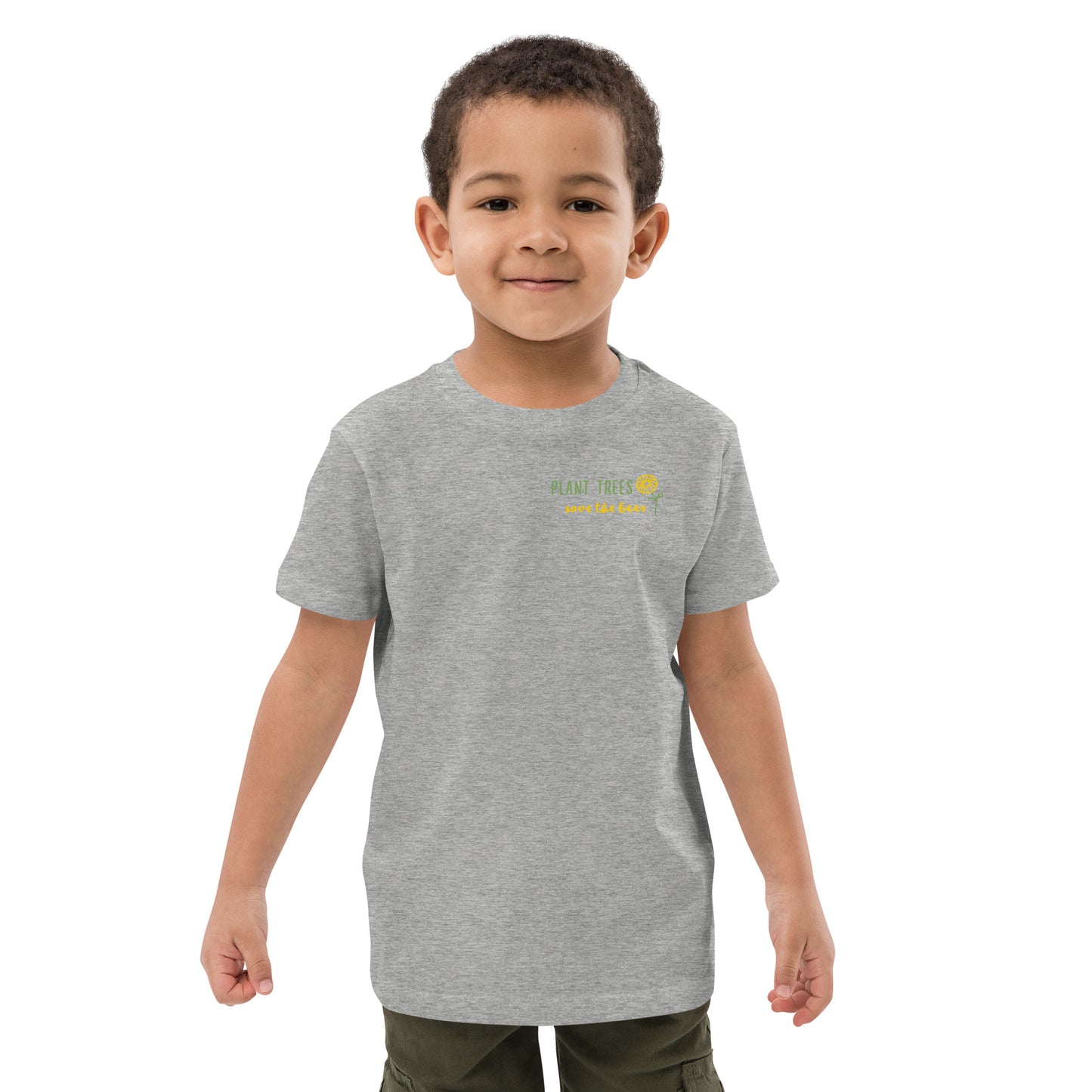 Organic cotton Save bees kids t-shirt