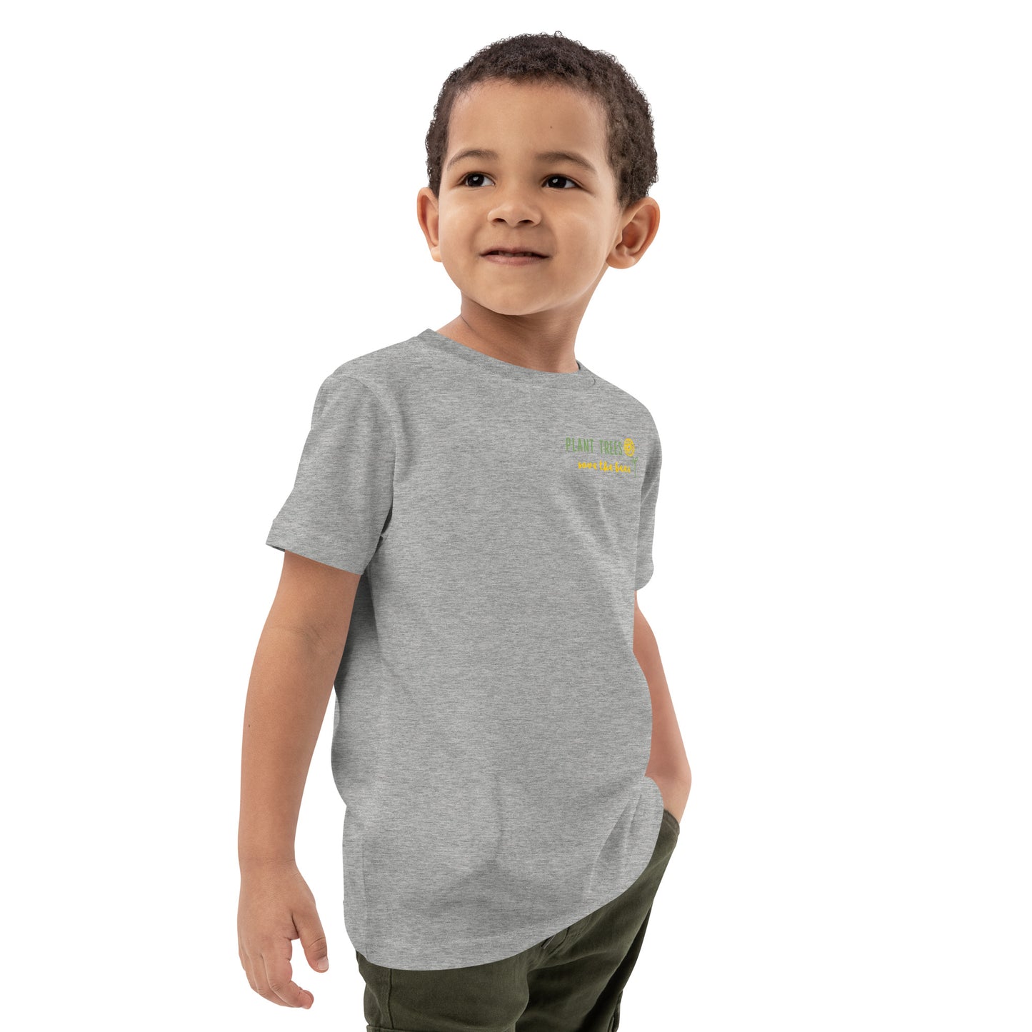 Organic cotton Save bees kids t-shirt