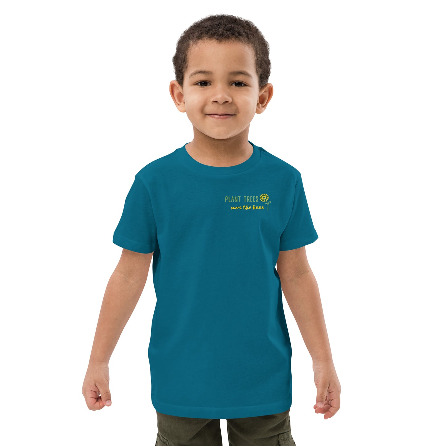 Organic cotton Save bees kids t-shirt