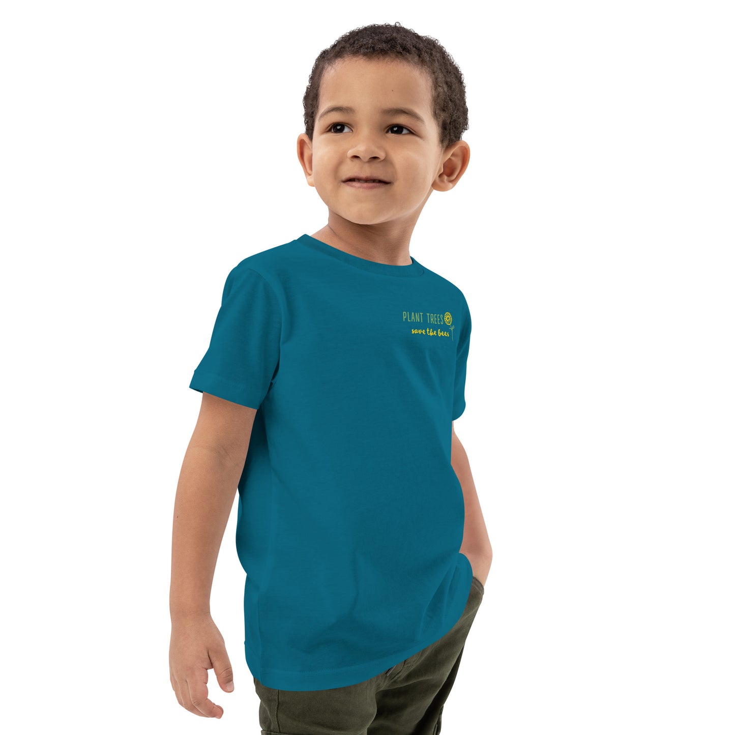 Organic cotton Save bees kids t-shirt