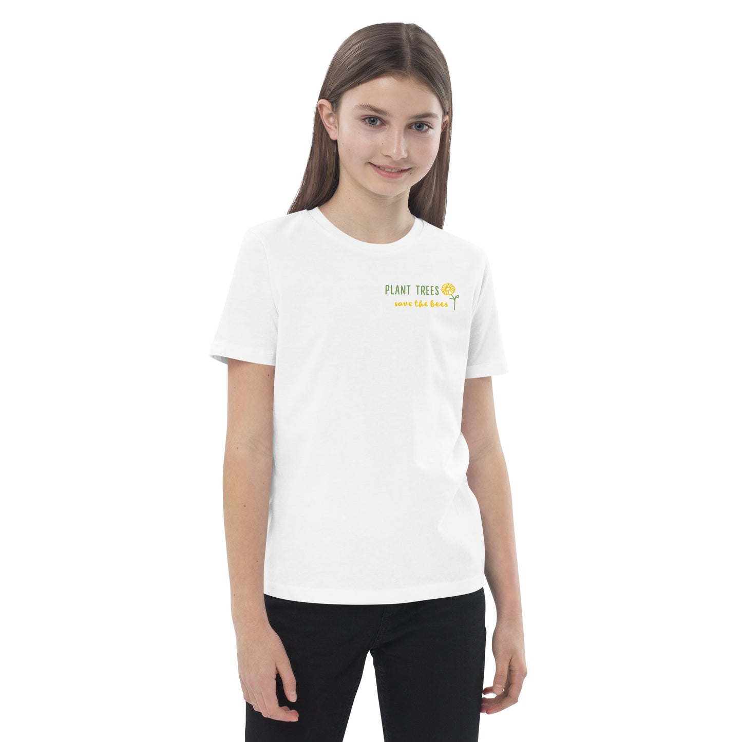 Organic cotton Save bees kids t-shirt