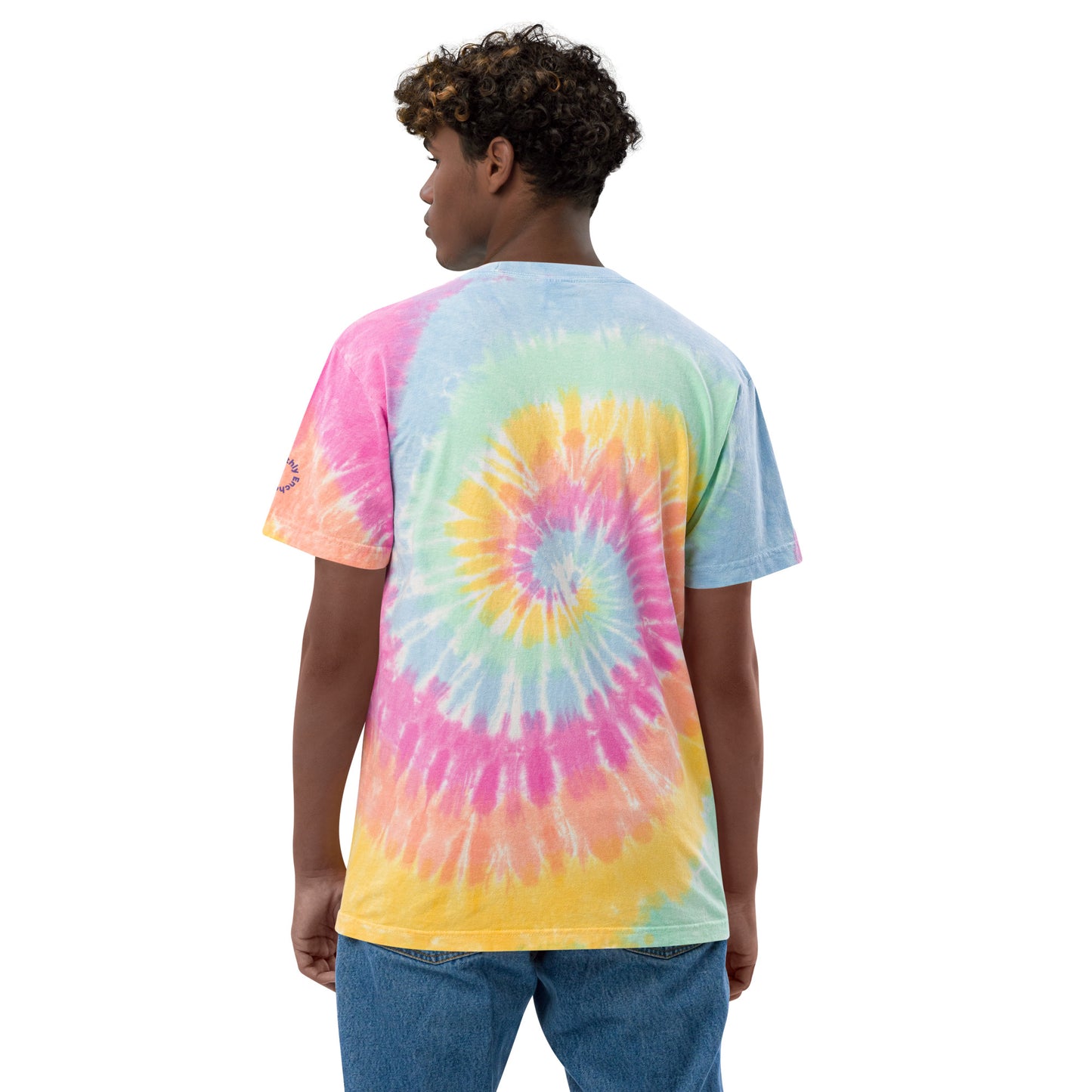 Oversized MAGIC tie-dye t-shirt