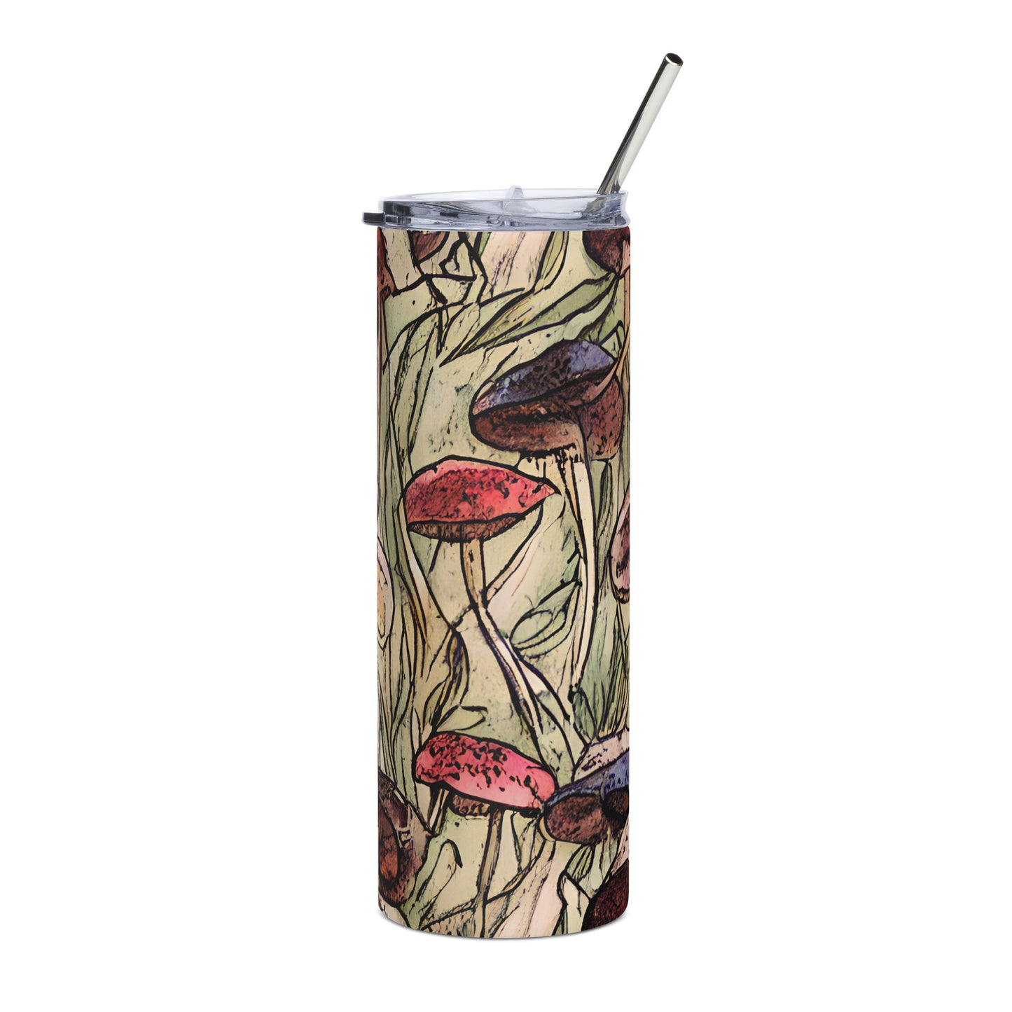 Mushroom Stainless steel tumbler