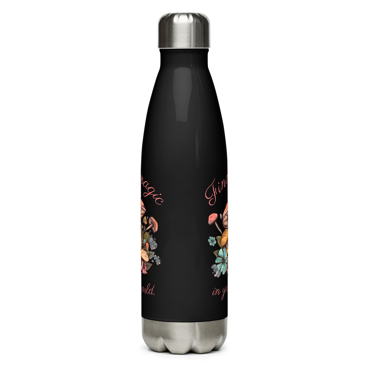 Magic Mushroom Stainless Steel Water Bottle