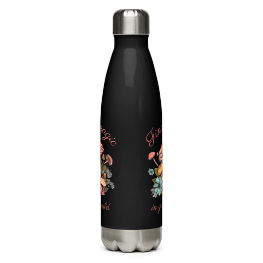 Magic Mushroom Stainless Steel Water Bottle