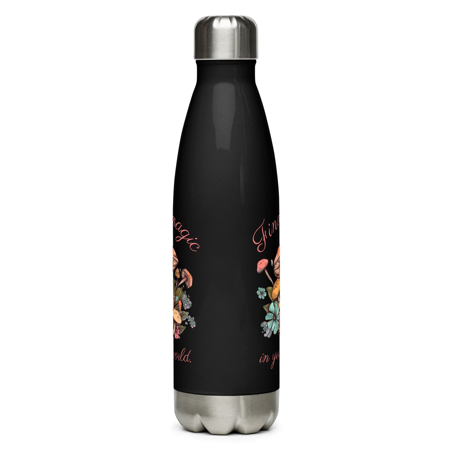 Magic Mushroom Stainless Steel Water Bottle