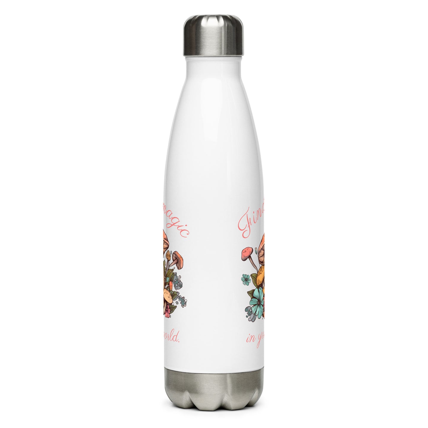 Magic Mushroom Stainless Steel Water Bottle