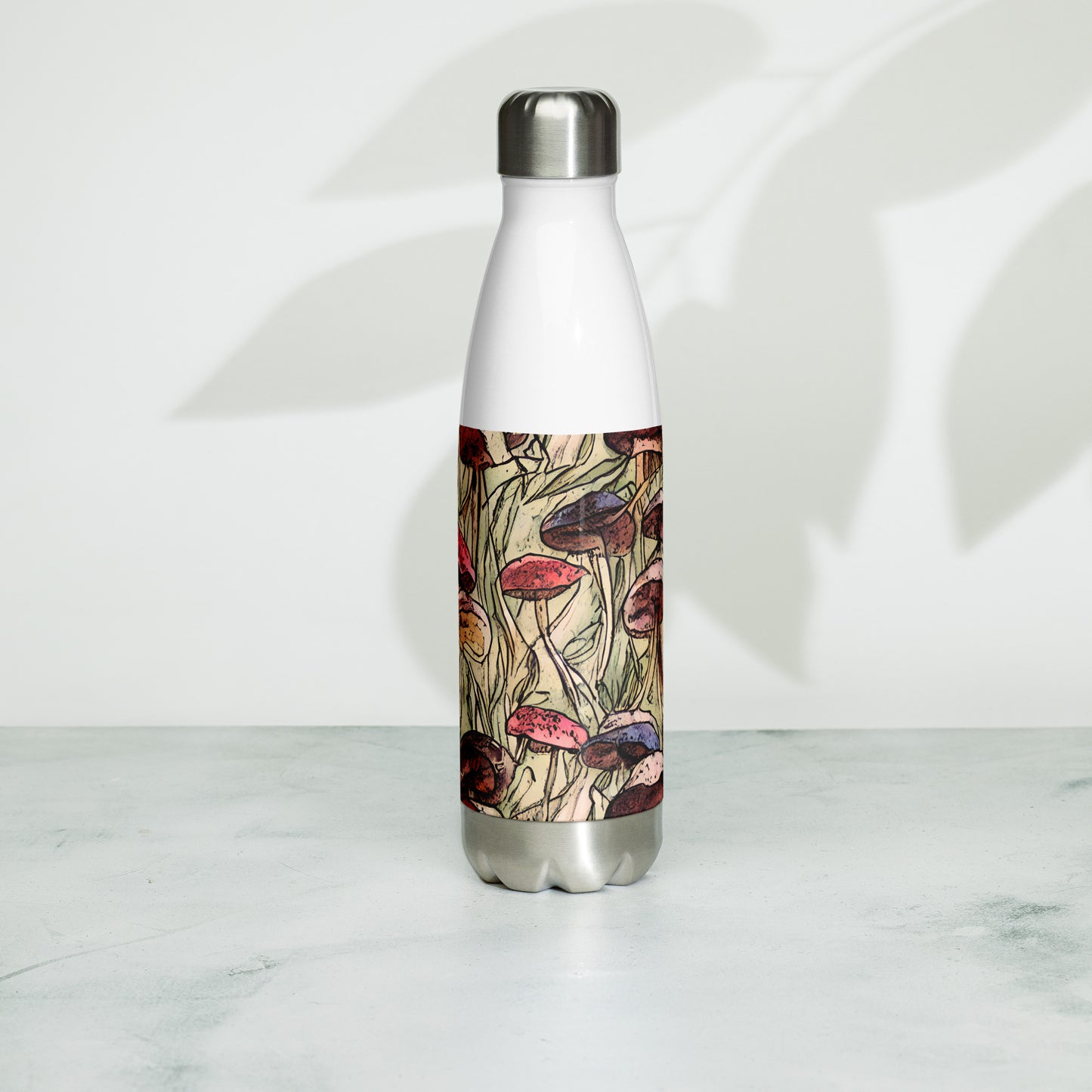 Mushroom Stainless Steel Water Bottle