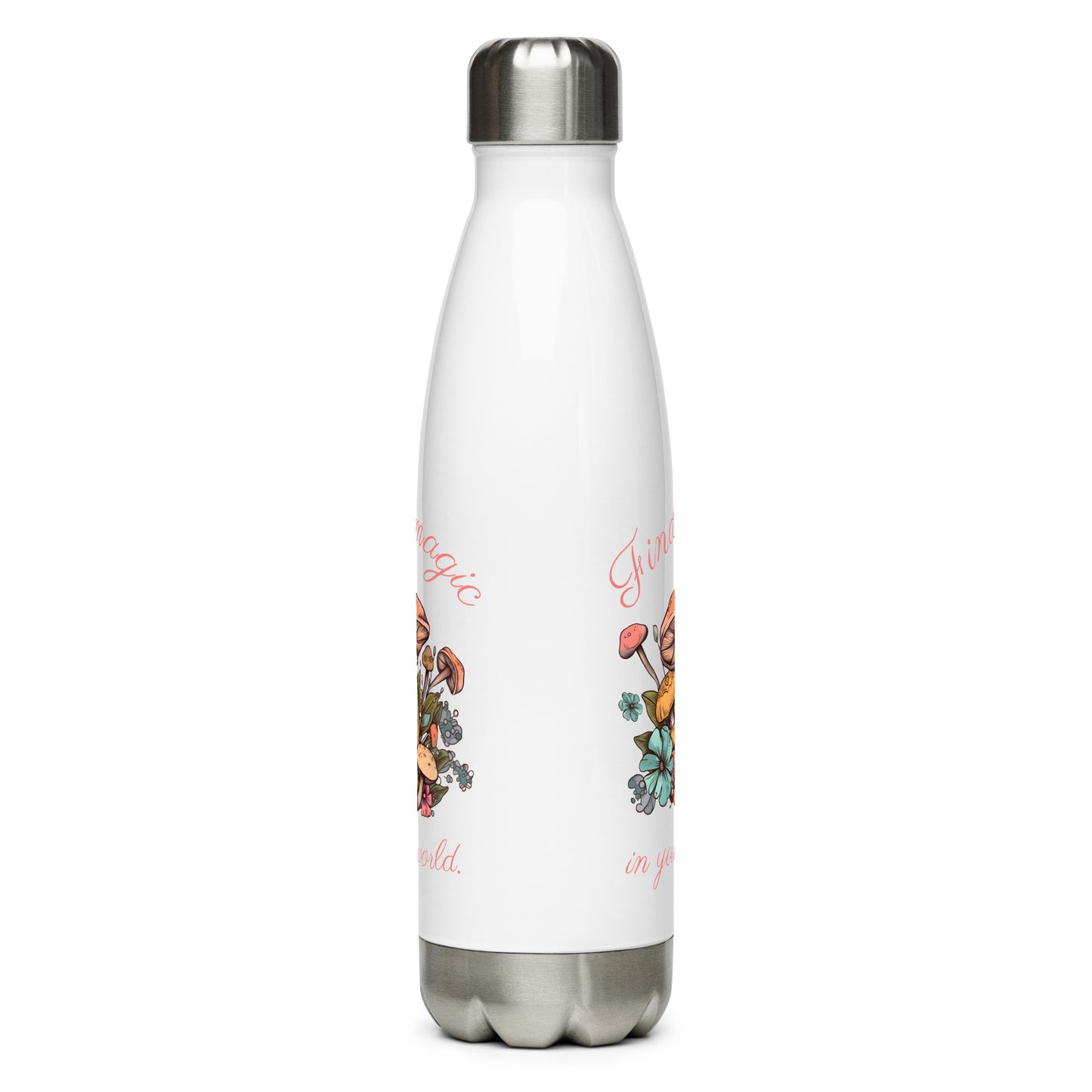 Magic Mushroom Stainless Steel Water Bottle