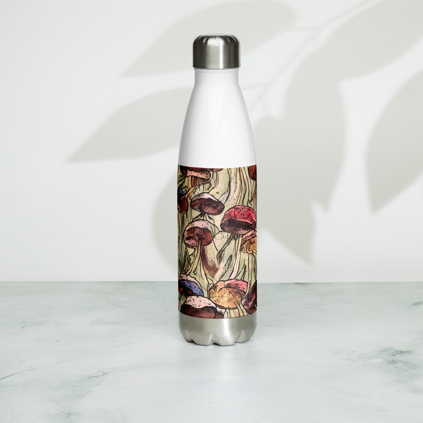 Mushroom Stainless Steel Water Bottle