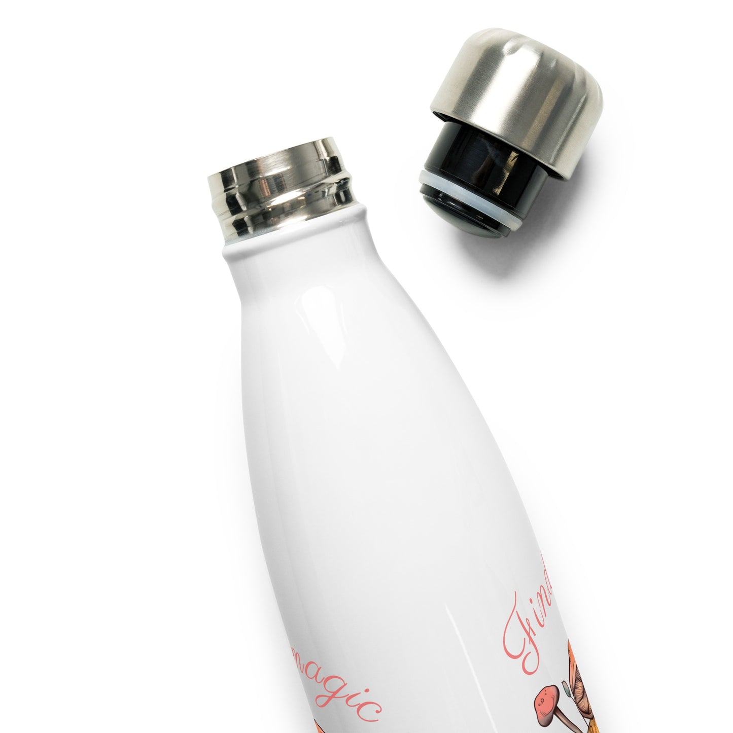 Magic Mushroom Stainless Steel Water Bottle