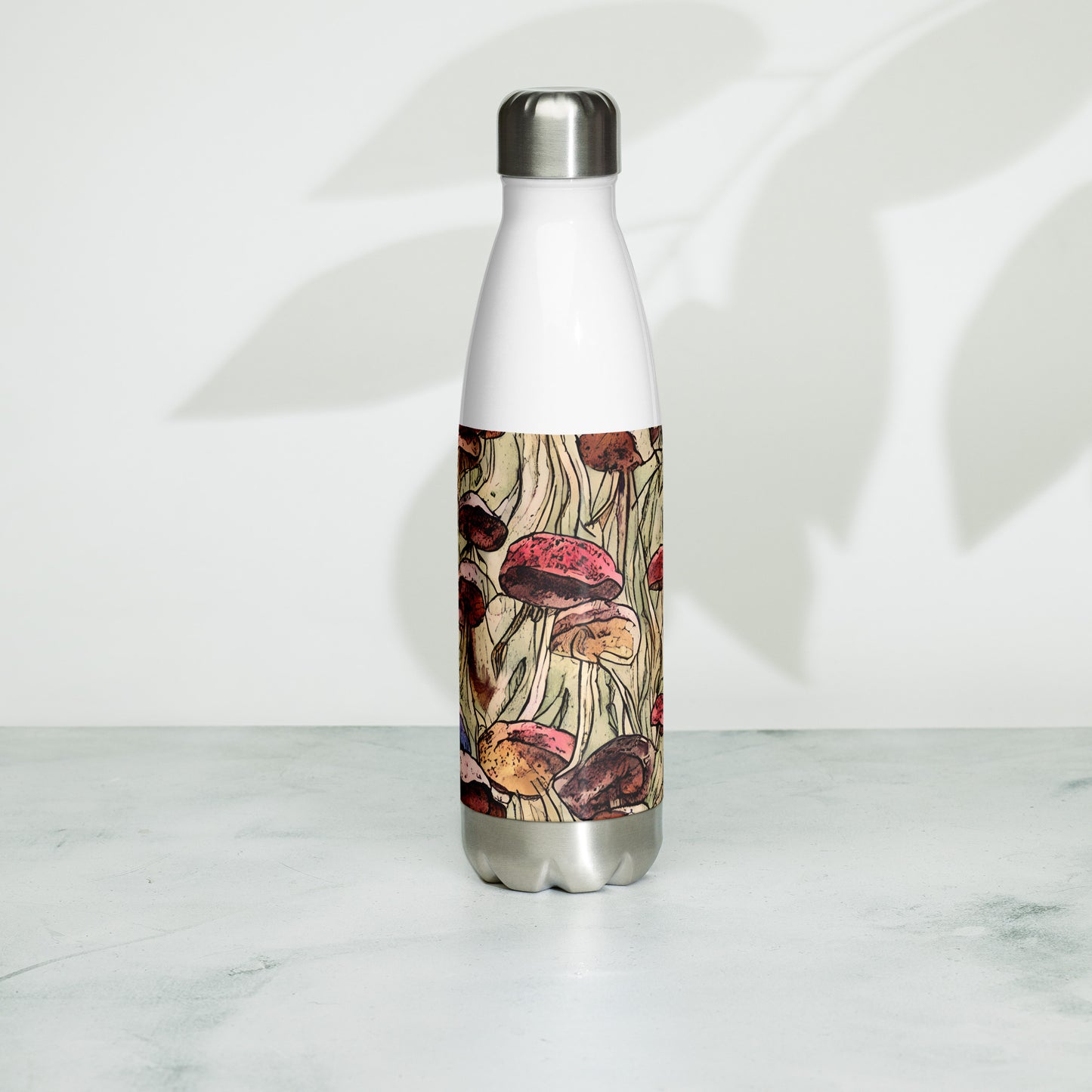 Mushroom Stainless Steel Water Bottle